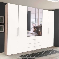 Schlafzimmer Gleittürenschrank mit Spiegel - Vaclyn