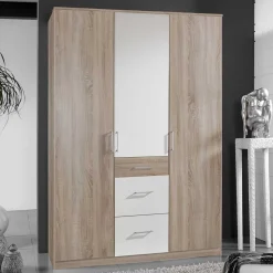 Schlafzimmer Kleiderschrank zweifarbig - Coros