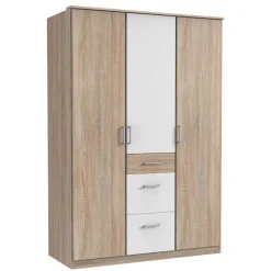 Schlafzimmer Kleiderschrank zweifarbig - Coros