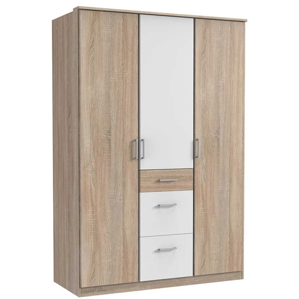 Schlafzimmer Kleiderschrank zweifarbig - Coros