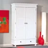 Schlafzimmer Kleiderschrank Powera in Weiß