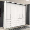 Schlafzimmer Kleiderschrank mit Metallgriffen - Donpiave