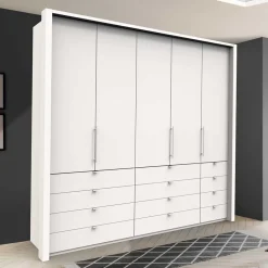 Schlafzimmer Kleiderschrank mit Metallgriffen - Donpiave