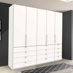 Schlafzimmer Kleiderschrank mit Metallgriffen - Donpiave
