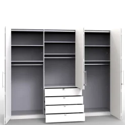 Schlafzimmer Kleiderschrank mit 3 Gleittüren - Matyas