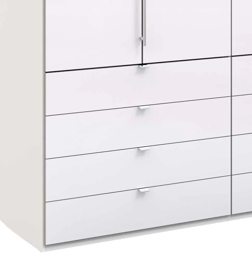 Schlafzimmer Kombischrank in Weiß - Dolienca