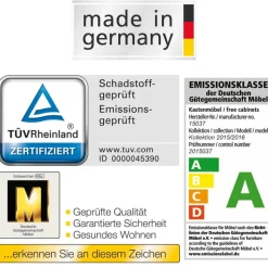 Schlafzimmer Kommode Patrosan in Graubraun
