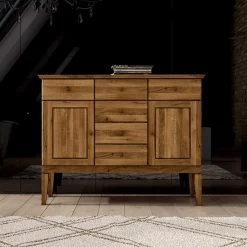Schlafzimmer Sideboard Masdamos aus Wildeiche Massivholz