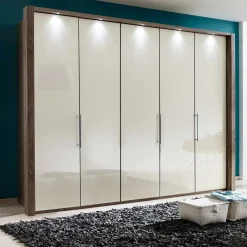 Schlafzimmerschrank Filmau in Cremeweiß