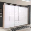 Schlafzimmerschrank glasbeschichtet - Bosays IV