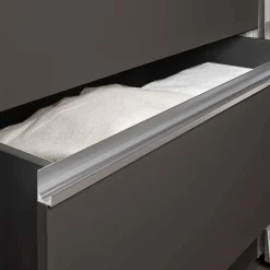Schlafzimmerschrank in Braun Glasfront - Cudossy