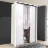 Schlafzimmerschrank mit Falttür & Tür - Dolienca