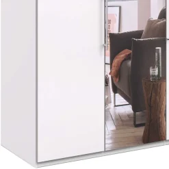 Schlafzimmerschrank mit Falttür & Tür - Dolienca