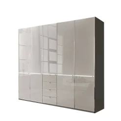 Schlafzimmerschrank 5-türig & 4 Schubladen - Korcula