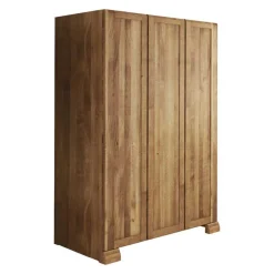 Schlafzimmerschrank Vaskov aus Wildeiche Massivholz