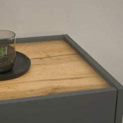 Schlicht-moderne Wohnwand Möbel - Ahilav (vierteilig)