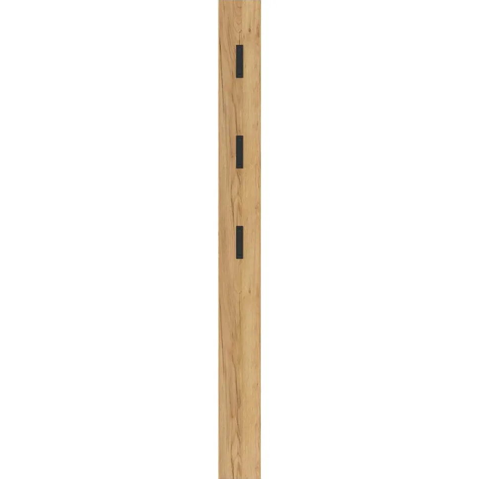 Schmale Garderobe mit drei Klapphaken - Huesca