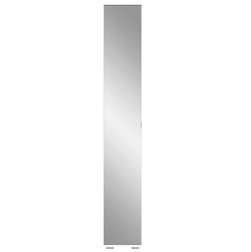 Schmaler Dielenschrank mit Spiegeltür - Rugova