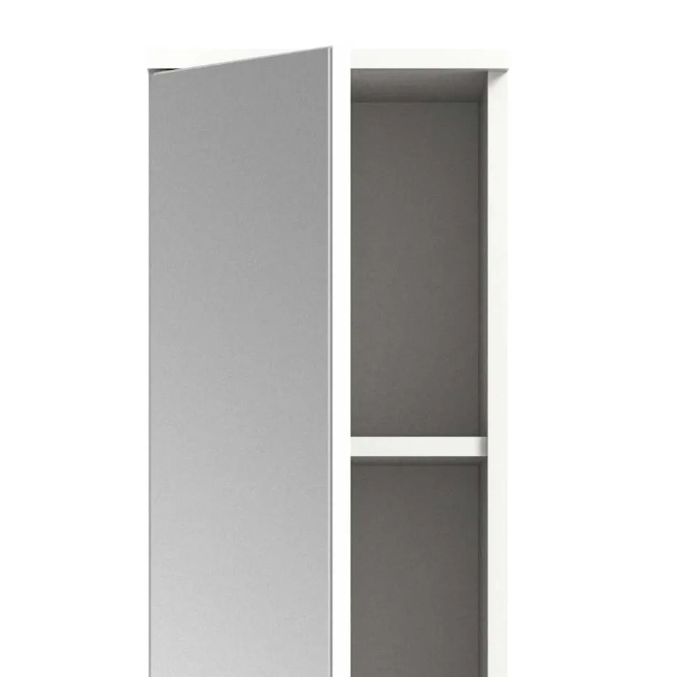 Schmaler Dielenschrank mit Spiegeltür - Rugova