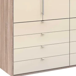 Schrank mit acht Schubladen & zwei Falttüren - Rativian