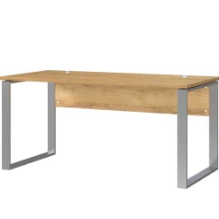 Schreibtisch in Wildeiche Optik 160x80 cm - Axel