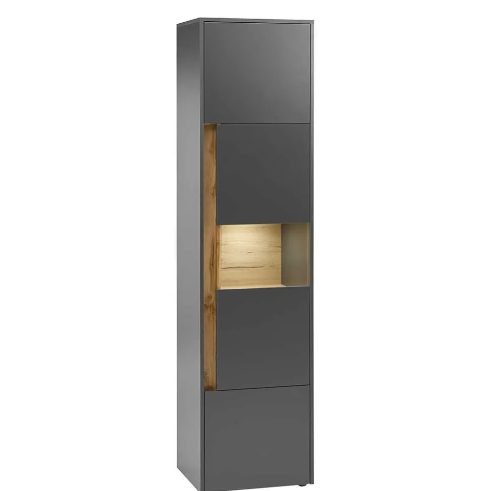 Schränke & Wandboard Wohnzimmer Set - Ahilav (fünfteilig)