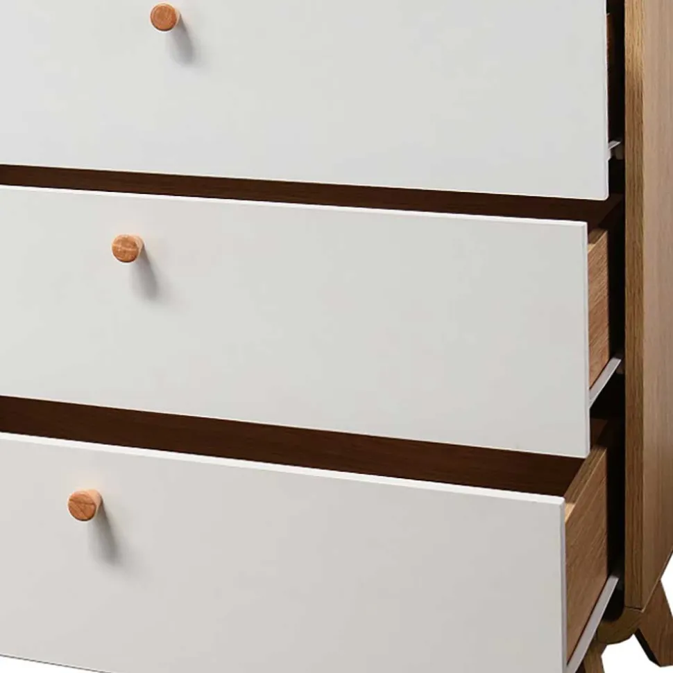 6-Schubladen-Kommode im Scandi Chic - Jendren
