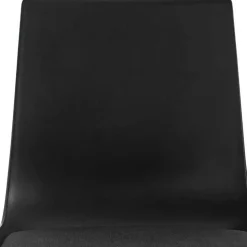Schwarze Schalenstühle modern - Tessa (2er Set)