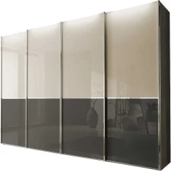 Schwebetüren Schlafzimmerschrank 300 cm breit - Tinaron