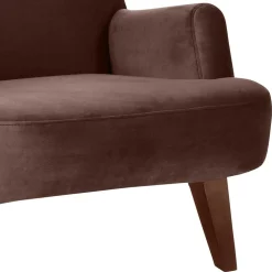 Sessel in Braun und Nussbaumfarben - Vastonia