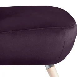 Sessel in Dunkellila Samtvelours - Aistran