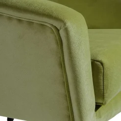 Sessel in Oliv Grün und Schwarz - Astrid