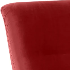 Sessel in Ziegel Rot und Schwarz - Danzante