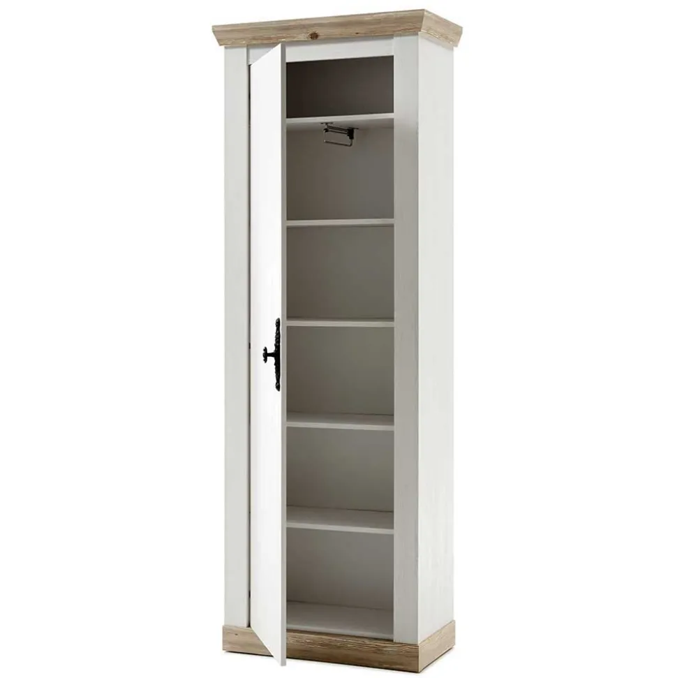 Set Dielen Ausstattung mit Schrank - Nedita (dreiteilig)