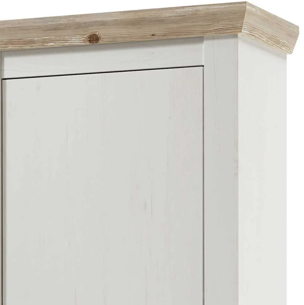 Set Dielen Ausstattung mit Schrank - Nedita (dreiteilig)