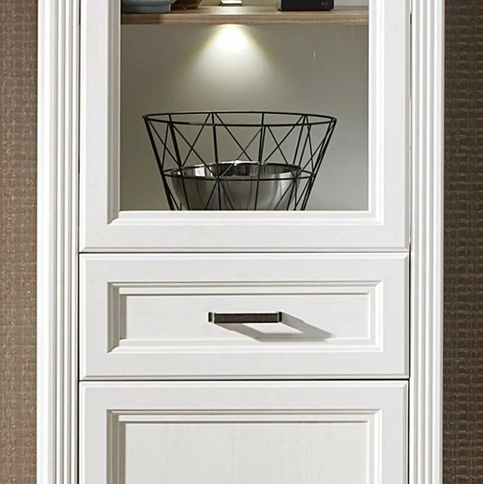 Set Landhaus Wohnzimmer Möbel - Sinolita (dreiteilig)