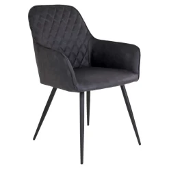 Set Loft X-Fuß Tisch & Tischsessel - Ghaz (siebenteilig)