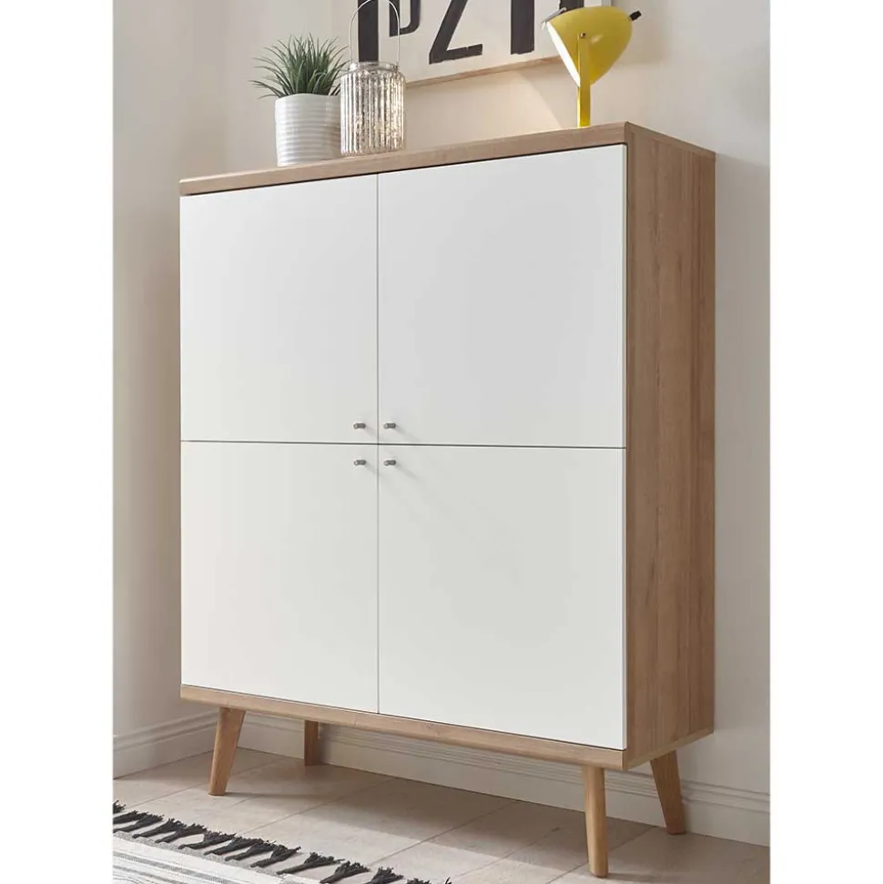 Set Skandi Möbel fürs Wohnzimmer - Cablos (vierteilig)