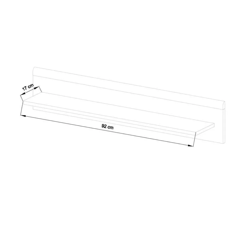 Set Skandi Möbel fürs Wohnzimmer - Cablos (vierteilig)