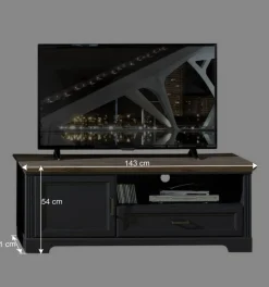Set TV Unterschrank & Highboard - Thumbs (zweiteilig)