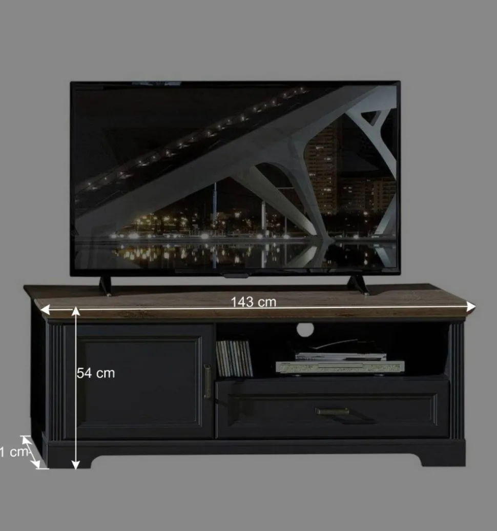 Set TV Unterschrank & Highboard - Thumbs (zweiteilig)