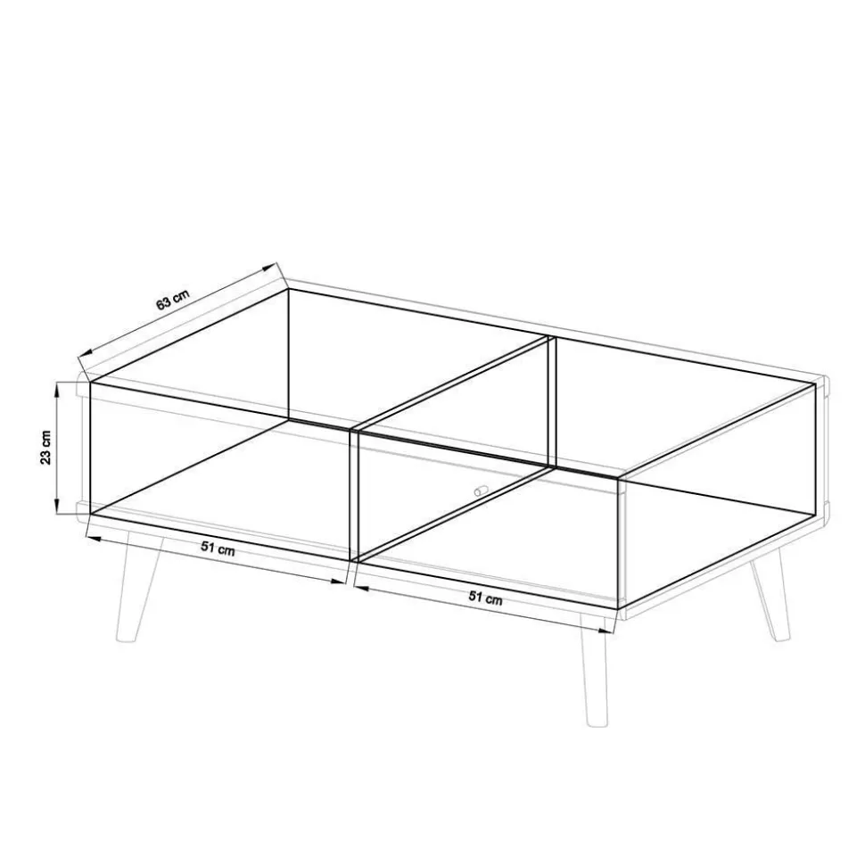 Set Wohnzimmer Möbel mit Sofatisch - Cablos I (fünfteilig)