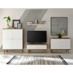 Set Wohnzimmer Schränke & Regal - Cablos (vierteilig)