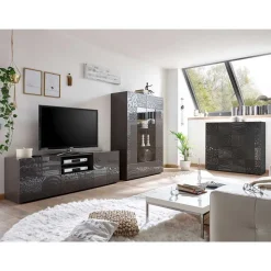 Set Wohnzimmer-Schränke modern - Ipatal (dreiteilig)