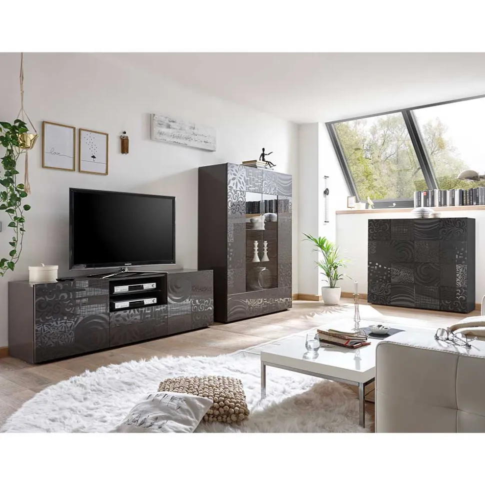 Set Wohnzimmer-Schränke modern - Ipatal (dreiteilig)