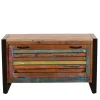 Shabby Chic Bank mit Schuhaufbewahrung - Vosbadus