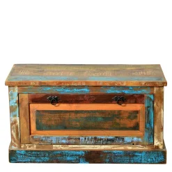 Shabby Chic Dielenmöbel Set - Jamaica (fünfteilig)