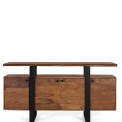Sideboard aus Palisanderholz und Metall - Uniaka