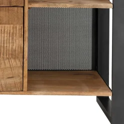 Sideboard aus Recyclingholz Mango & Metall - Acira