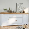 Sideboard im Landhaus Look - 200 cm breit - Saluts